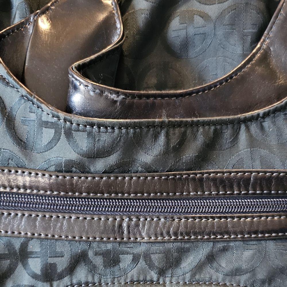 Navy Giani Bernini Shoulder Bag - Picture 4 of 6